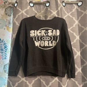 Cropped sweatshirt